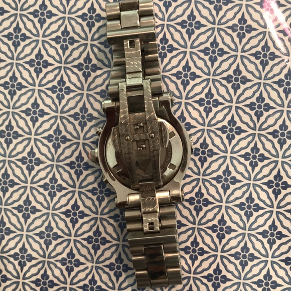 RENATO STAINLESS WATCH W/DIAMONDS - Picture 4 of 7